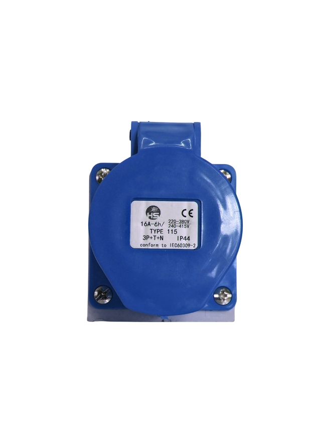 tomada 115 220v azul 2