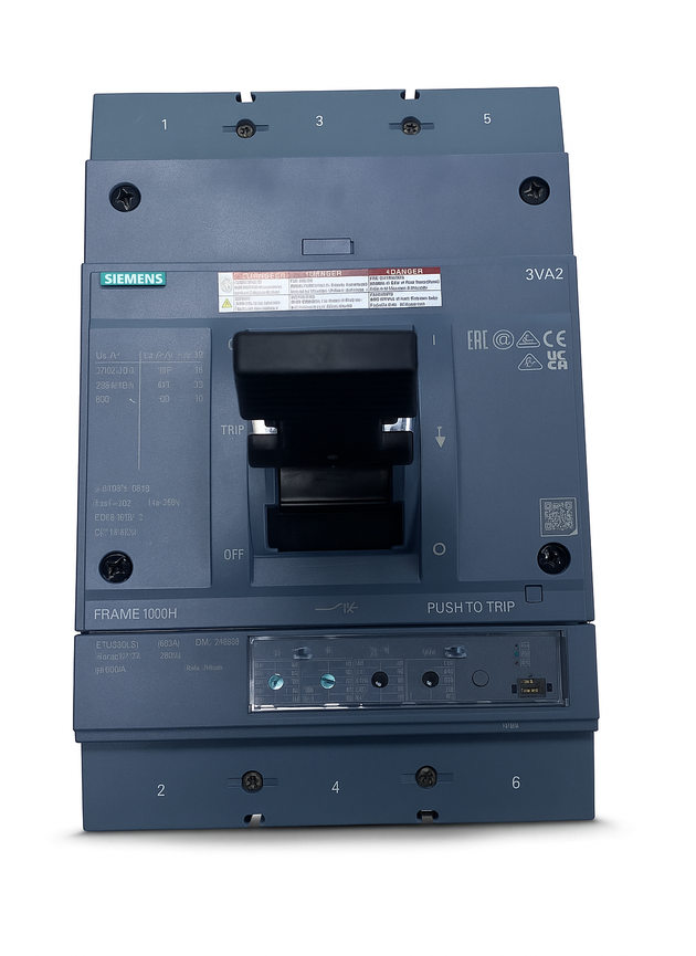 Disjuntor Caixa Moldada Siemens 3P 800A 85kA 380V