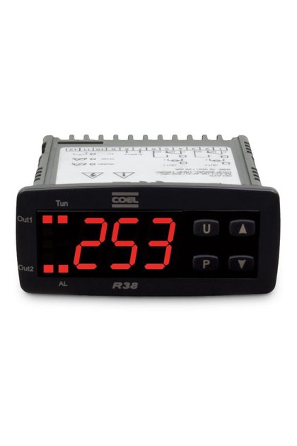 Controlador R38 100 a 240VCA RTD (PT100-NI100) Saída Relé 8A SPDT COEL ...