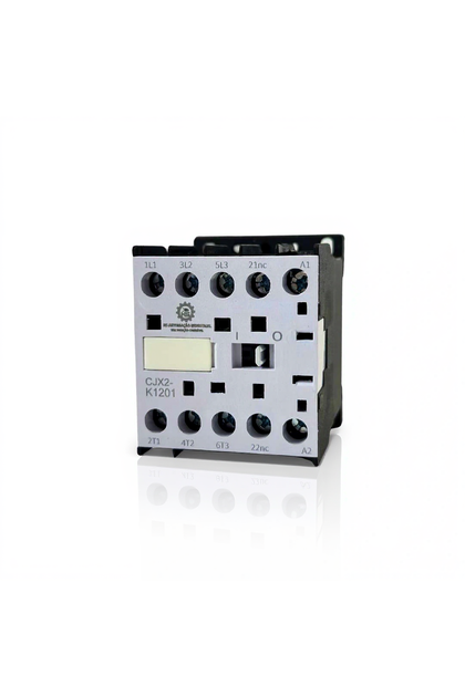 Mini Contator Tripolar HS CJX2-K1201-24VCA 12A 3P+1NF 24VCA